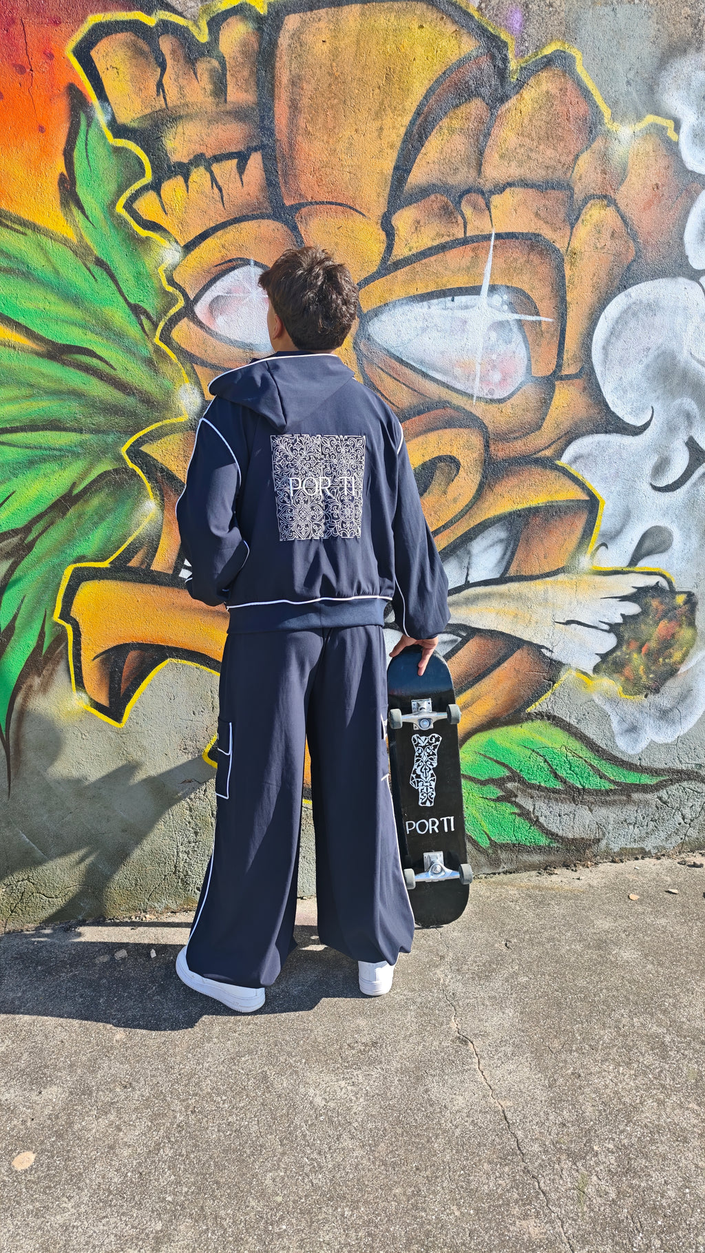 "Outline" Blue Jacket