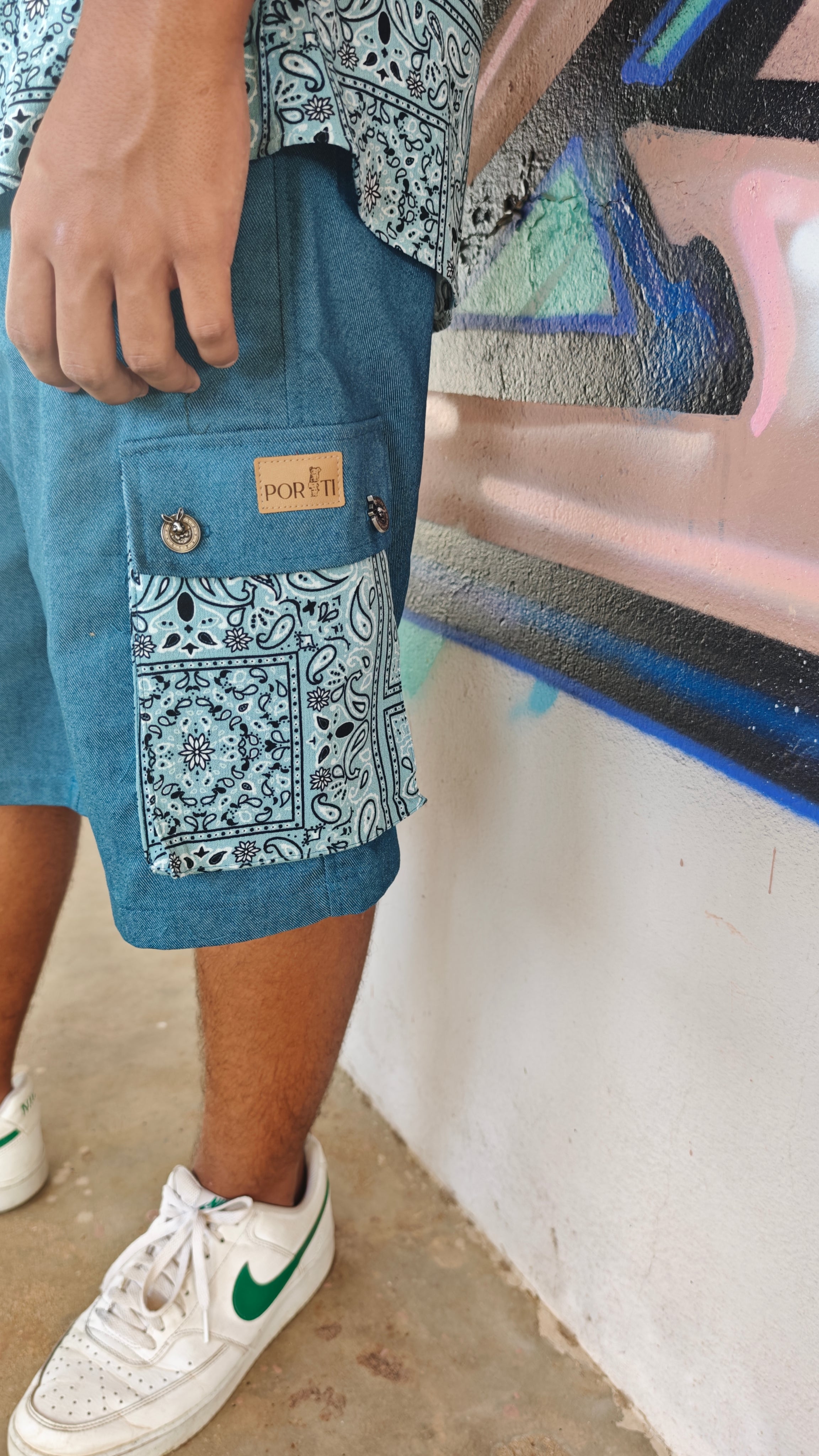 "Bandana Dream" Shorts – By Por_Ti